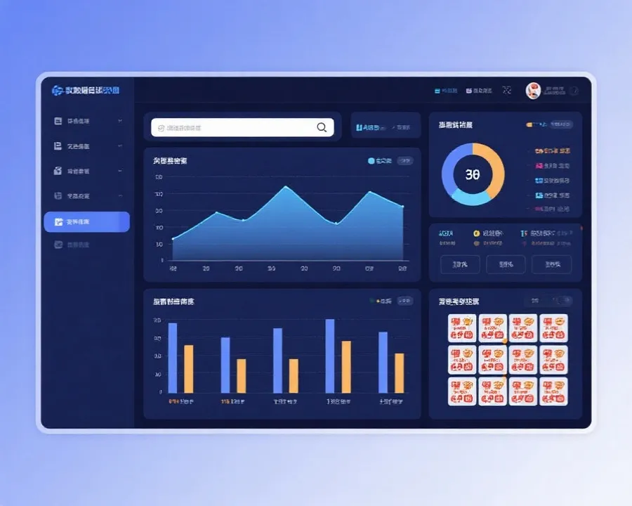 快三平台数据查询与图表说明示意图